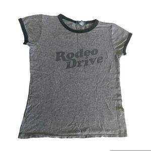 Rodeo Drive Woman’s Retro style T shirt size Medium - Forever 21 Gray